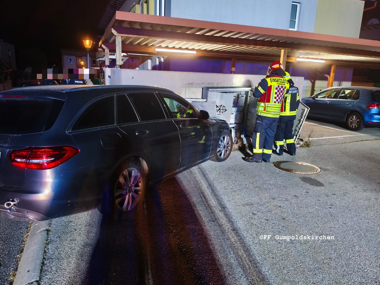 Verkehrsunfall verursacht lokalen Stromausfall