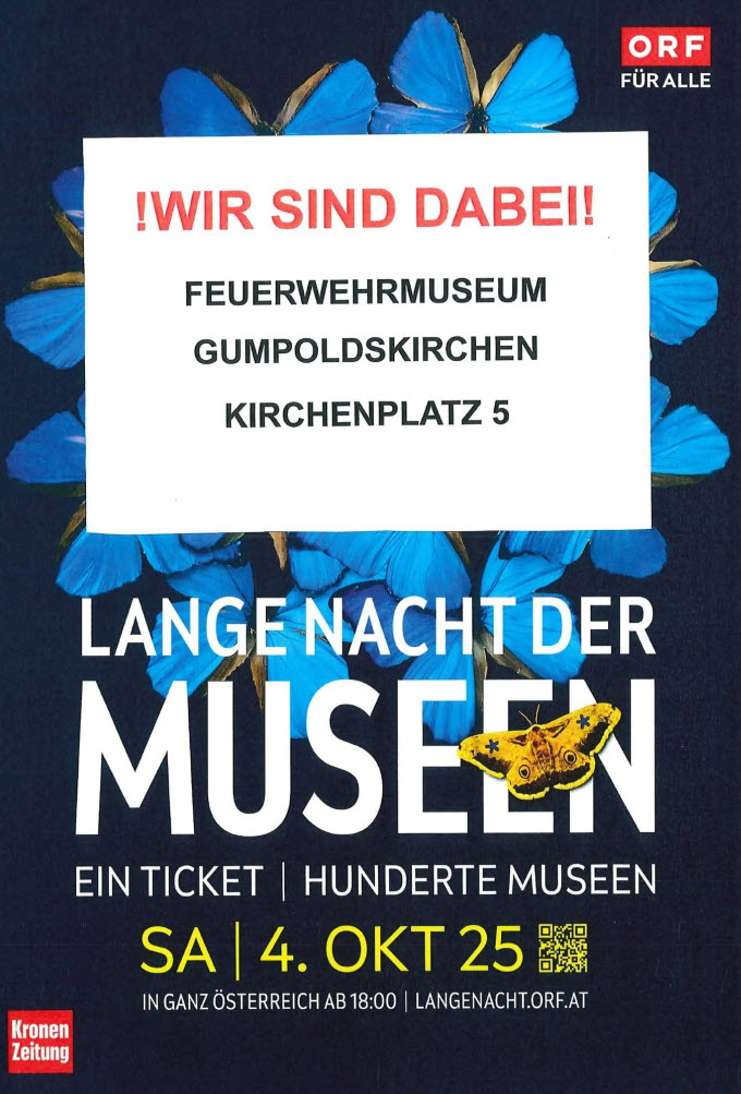 Lange Nacht der Museen am 04.10.2025